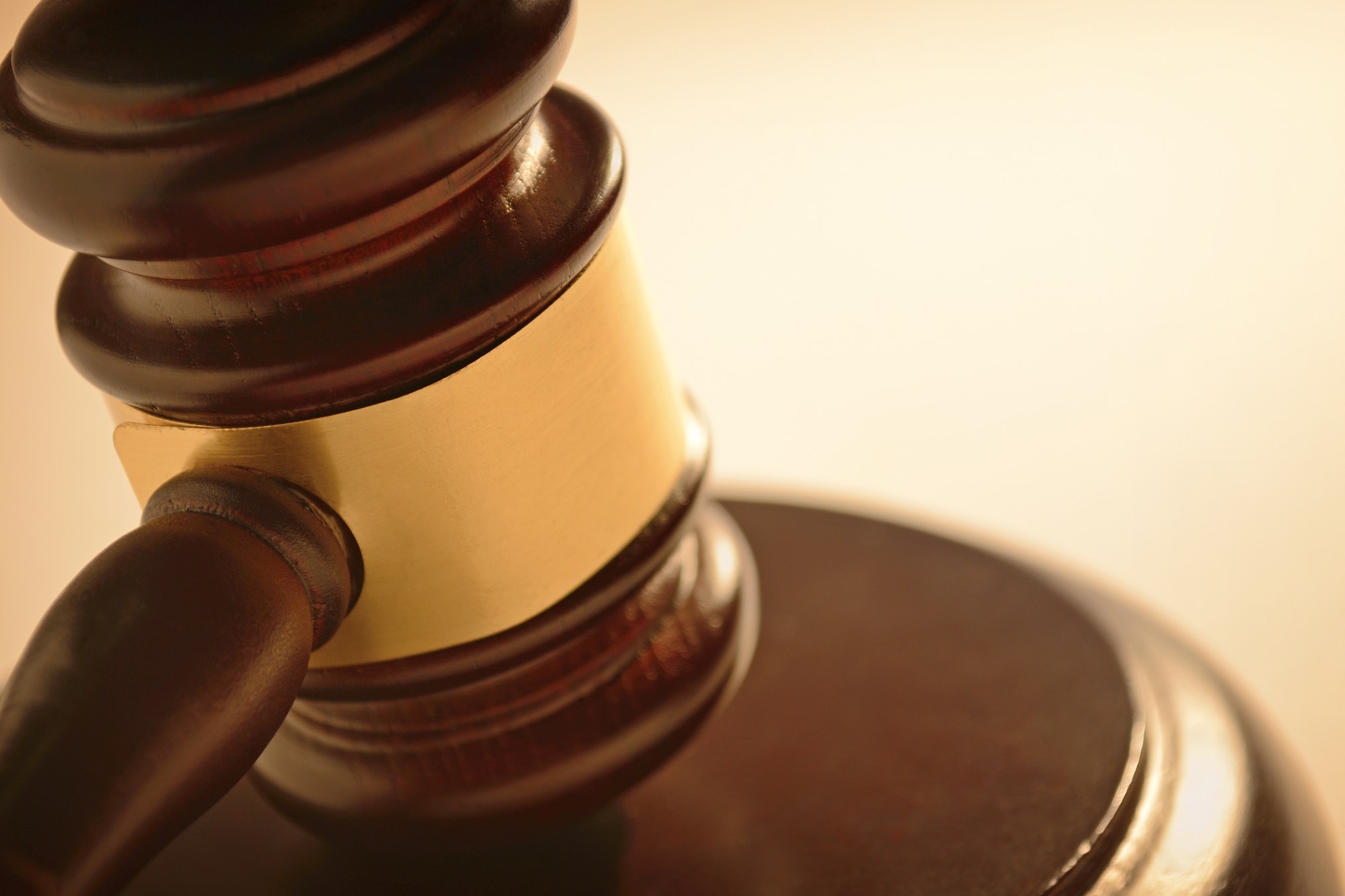 Judge or auctioneers gavel